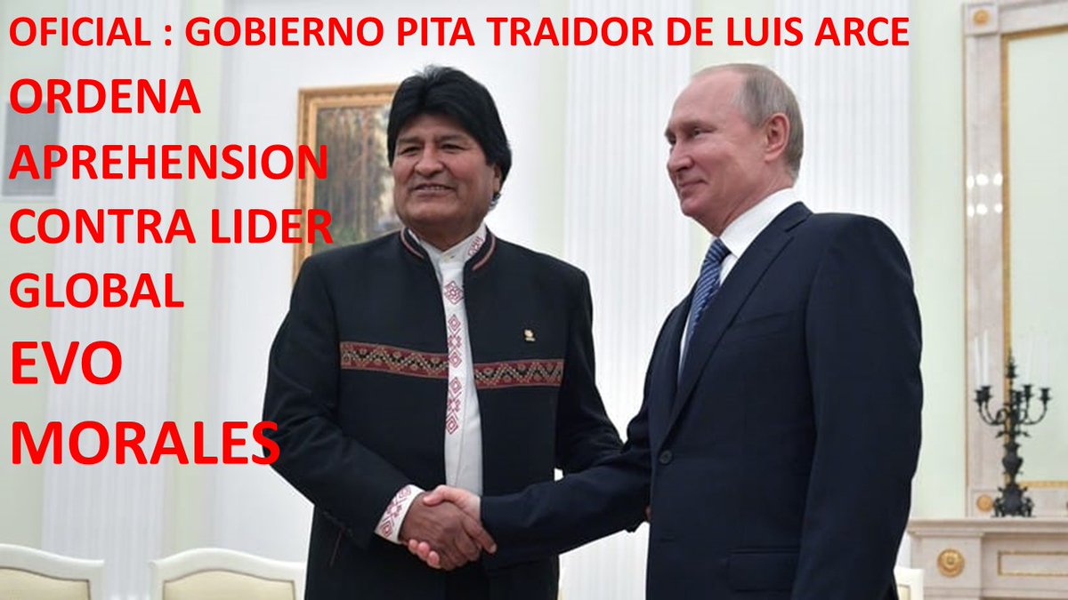 disclosurebol's tweet image. #VERGUENZA  DESGOBIERNO PITA TRAIDOR DE @LuchoXBolivia #LUCHOARCE ORDENA APREHENSION CONTRA LIDER MUNDIAL @evoespueblo , UTILIZAN FISCALES Y SALAS DEPARTAMENTALES COMPRADOS POR  @ivanlimamagne . INVENTAN PROCESOS, ASI ACTUAN MERCENARIOS CONTRA EL LIDER PUEBLO. AHORA #GUERRATOTAL
