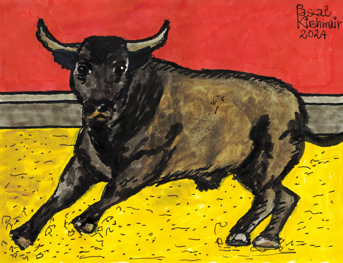 vivicorsi's tweet photo. #Stierkampf #corrida #Bull #Kunst #Stier #toro #tauro #taureau #touro #cartoon #caricature #ilustración #illustration #desenho #drawing #dessin #dibujo #painting #art #bullfight #pascalkirchmair #artwork #arte #ilustracao #Karikatur #Zeichnung #Espana #inkdrawing #pintura #popart https://t.co/cQwjsShL15