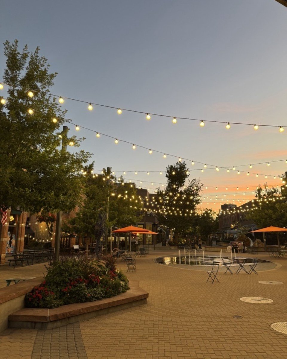 Is there anything better than soaking up a spectacular sunset in #OldTownSquare? 😍 There's a reason we were voted #4 Best Public Square in the Nation by <a href="/USAToday/">USA TODAY</a>! 🙌

Learn how to explore our historic <a href="/DowntownFoCo/">Downtown Fort Collins</a> when you go to bit.ly/3NaS2lz. #LoveFortCollins 💙