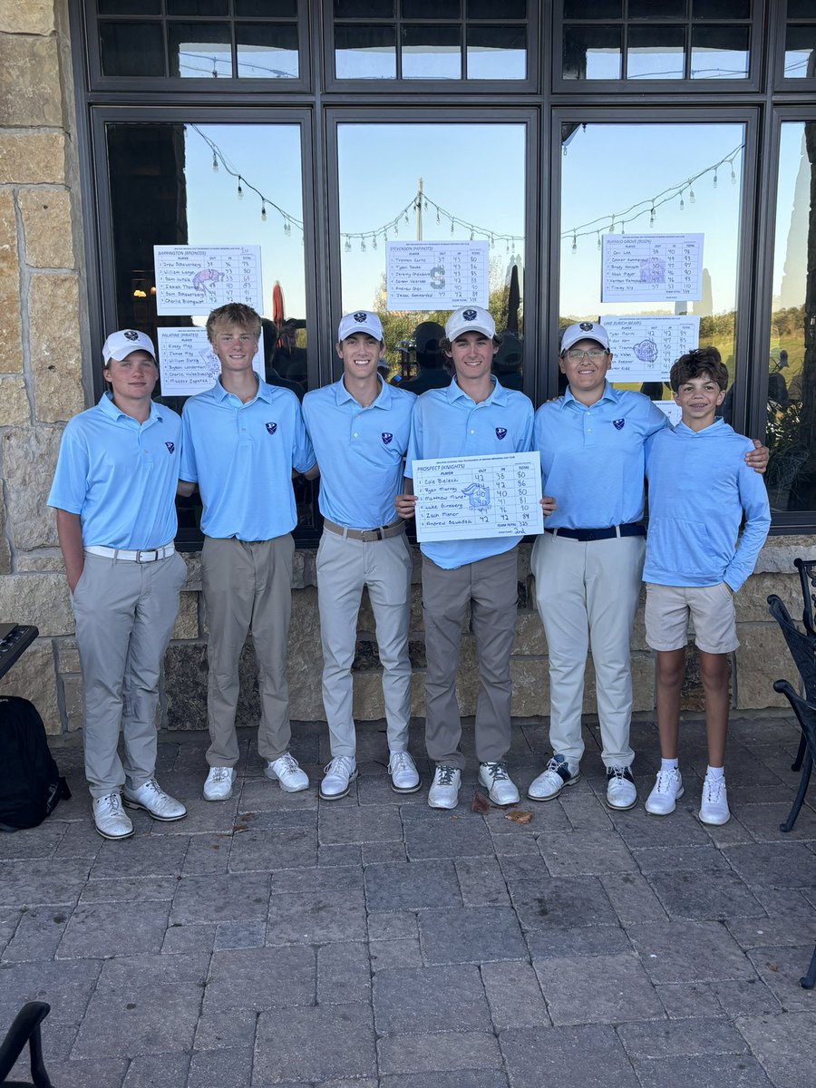 phsboysgolf (@knightsboysgolf) on Twitter photo Congratulations to the Prospect Knights Golf Team for finishing 2nd at the Barrington IHSA Regional! Knights advance to Sectionals on Monday at Randall Oaks! <a href="/KnightsofPHS/">Prospect High School</a> <a href="/ScottMcD_PHS/">Prospect Athletics</a> <a href="/PHSBooster/">PHS Booster Club</a> Congratulations to the Prospect Knights Golf Team for finishing 2nd at the Barrington IHSA Regional! Knights advance to Sectionals on Monday at Randall Oaks! <a href="/KnightsofPHS/">Prospect High School</a> <a href="/ScottMcD_PHS/">Prospect Athletics</a> <a href="/PHSBooster/">PHS Booster Club</a>