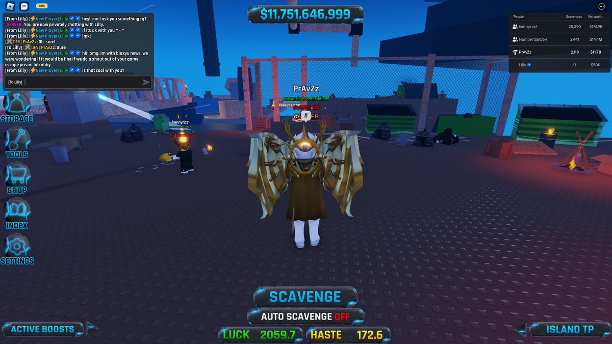 PrAvZzRBX's tweet photo. @2Steady4U @Bloxy_News Just thought i'd share the same account trying to do it to me. Already reported to Roblox https://t.co/Yfqi3tgcn7