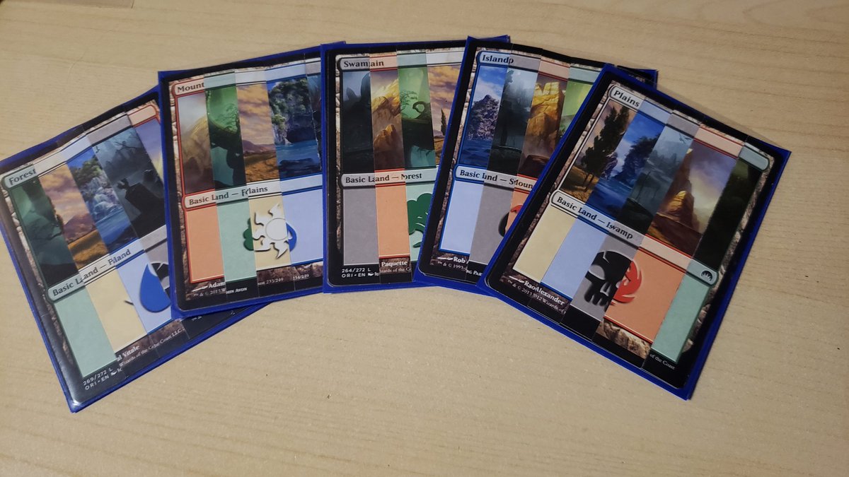 Alithinar's tweet photo. Found some Everywhere tokens sitting in my bulk box. Some assembly required https://t.co/3FHHMOBfb4