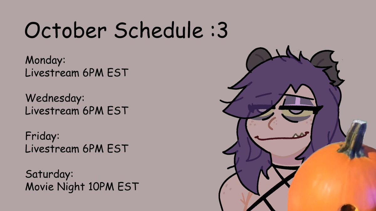 huggernaut_owo's tweet photo. it's spooky month :3

I'll be streaming horror-ish games Mon/Wed/Fri
https://t.co/QvMI935UE3

We'll be having double feature movie nights every Saturday over on discord 💀🔪
https://t.co/zfadaflOc2 https://t.co/iAuClztMvb