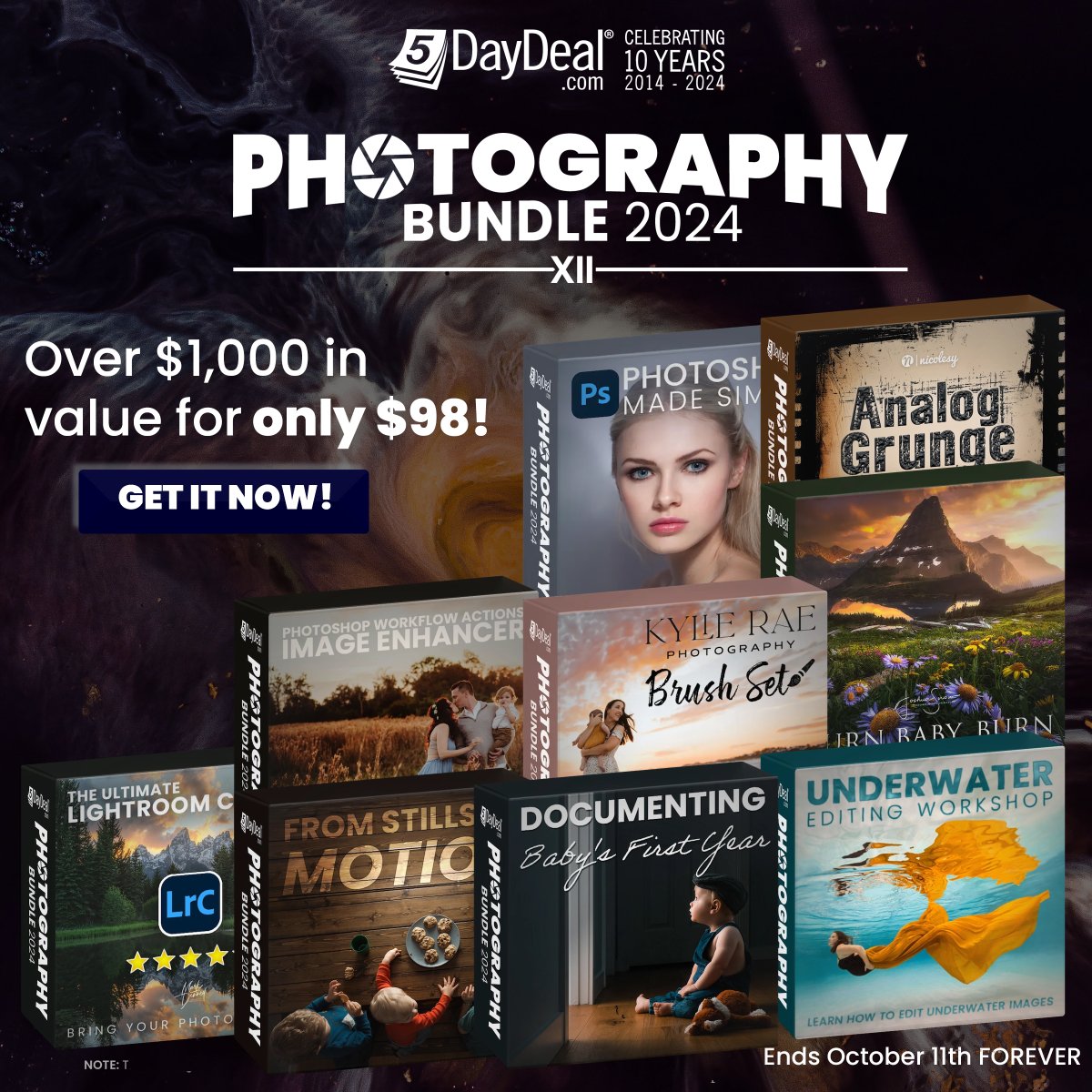 Want to learn how to leverage natural lighting in your photography? The Natural and Available Light Masterclass provides all the information you need in this year’s #5DayDealPhoto PRO Bundle. Don’t miss out on this Deal!

cart.5daydeal.com/a/pb-xii-ae/sn….
