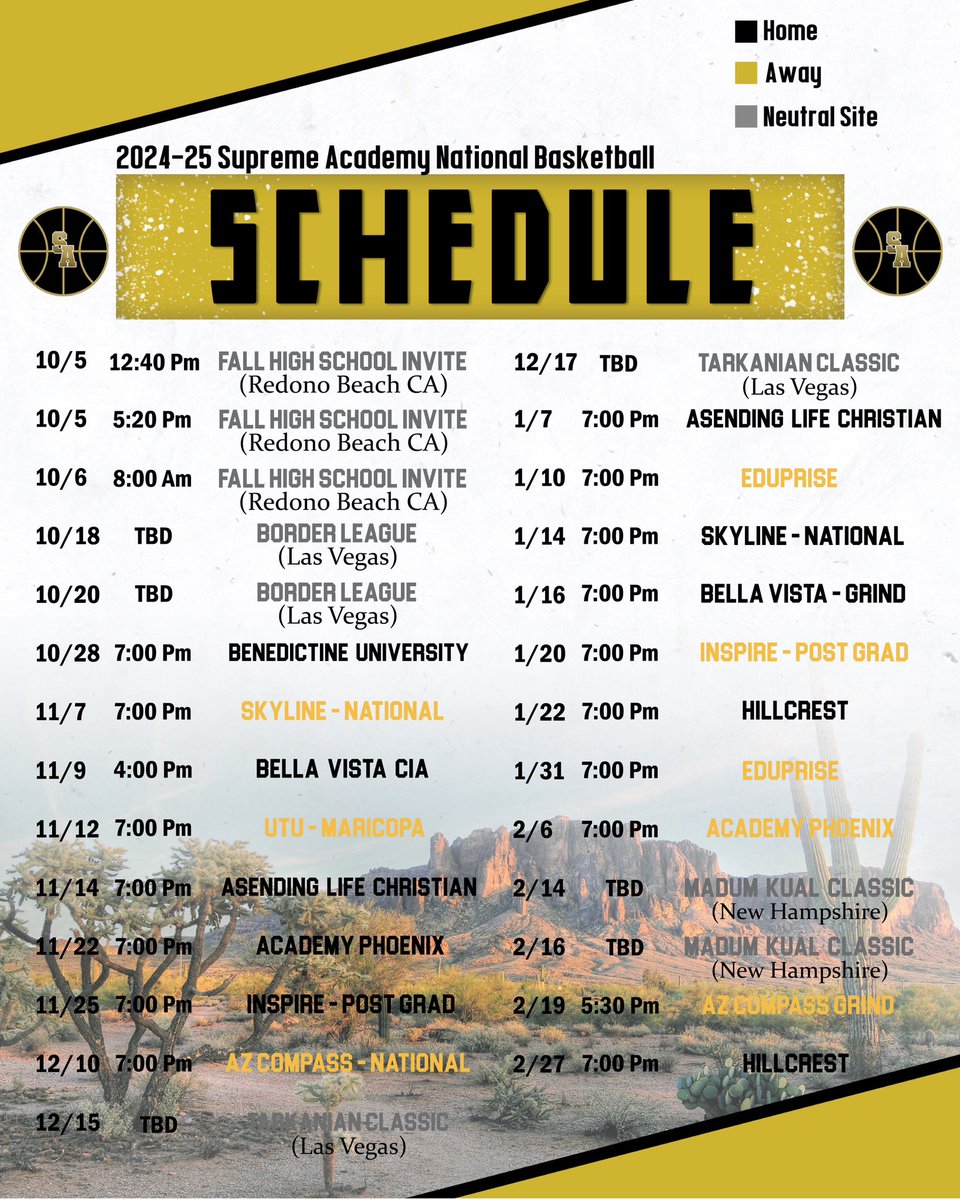 Supreme Prep Academy (@supremeprepaz) on Twitter photo National Roster & Schedule officially out as we get ready to head to Cali this weekend to kick off our preseason at <a href="/hsfallinvite/">hsfallinvite</a> #SupremeDream #SupremeFamily National Roster & Schedule officially out as we get ready to head to Cali this weekend to kick off our preseason at <a href="/hsfallinvite/">hsfallinvite</a> #SupremeDream #SupremeFamily