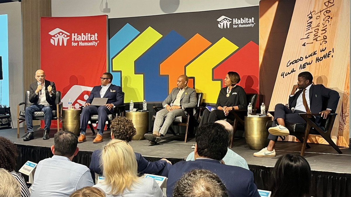 Habitat_org's tweet image. Tonight in St. Paul, as part of the 2024 #CarterWorkProject, we are hosting the Racial Justice in Housing Symposium that explores the historical struggle for racial justice in housing and is discussing solutions that offer a path forward to a more equitable future.