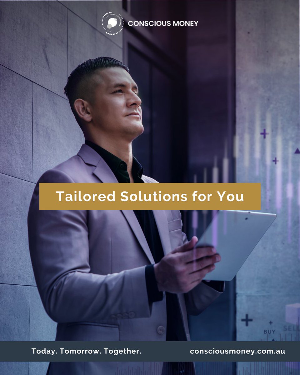 Conscious money takes pride in providing customised financial services that precisely align with our clients' specific requirements.

Reach out today to find out more. 

#PersonalisedFinance #ConsciousMoney #WealthManagement