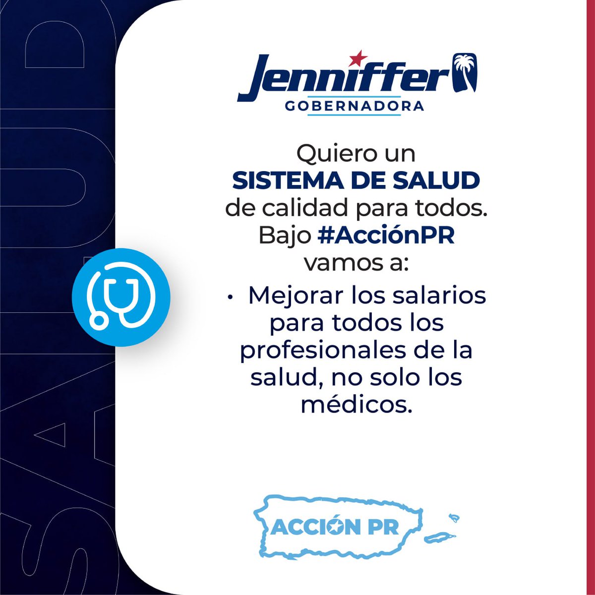 JGO_2024's tweet photo. SALUD | Apoyaremos el desarrollo profesional de nuestros médicos jóvenes creando más residencias médicas para que no tengan que irse y estableciendo un fideicomiso para que, junto el sector privado, implementemos el programa de repago de préstamos estudiantiles.  #GranDebateGobernación #Decisión2024 #ParaQueGanePR #VotoIntegroPNP https://t.co/d65Hjk3ncs