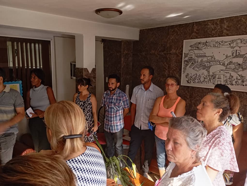 Junto a <a href="/RosyCubaMINJUS/">Rosabel Gamón Verde</a>, <a href="/PilarCubaMinjus/">Pilar Alicia</a>, la presidenta de <a href="/ONBC_CUBA/">ONBC-CUBA</a> y el del Grupo Societario visitamos la unidad de bufetes colectivos y la sede del registro civil de Regla,  #LaHabana. Evaluamos estrategias de mejoramiento de condiciones de trabajo y calidad del servicio.