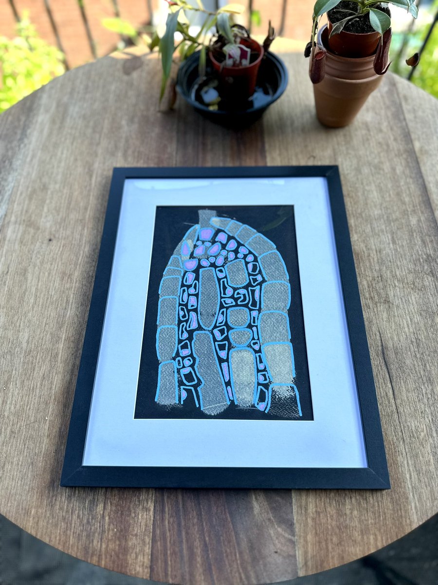 LePtitLoup's tweet photo. Hello, No. 13 from the Summer Porch series, acrylic on Fontaine 140lbs cold-pressed black paper in a 12x16in frame.
#ottawaartist #ottawart #ottart #ottarts #artgallerytoronto #artgallerytokyo #artcontemporaine #abstraktart #canadianartist🇨🇦 #現代美術#613art #613artist
#arte https://t.co/Ln62imWPUM