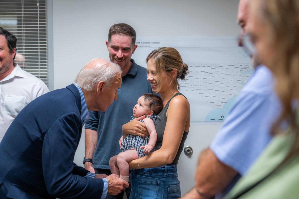 What we're seeing across North Carolina right now is bigger than politics.

There are no red or blue states.

We are one United States of America.