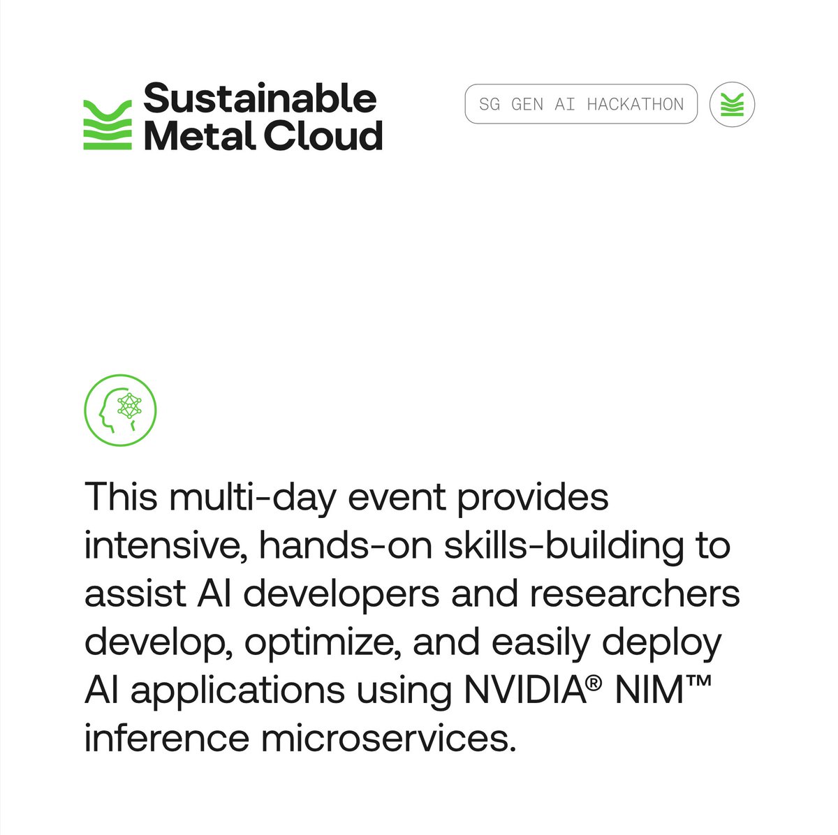 Sustainable Metal Cloud (SMC) tweet media