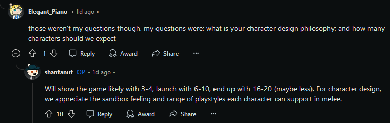 petracide's tweet photo. it's delusional to think that melee players will transition to playing your melee remake and not even include all the characters in the game https://t.co/kAjIotdoFT