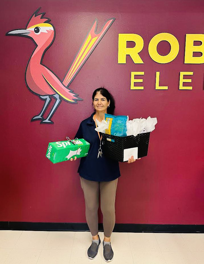 Happy National Custodian Appreciation Day to the best crew around! Mr Benjamin, Ms Luisa, &amp; Ms Anabel, thank you for all you do to keep <a href="/RobertsonElem/">Vic Robertson Elementary</a> looking its best! <a href="/RoundRockISD/">Round Rock ISD</a> ❤️💛❤️💛