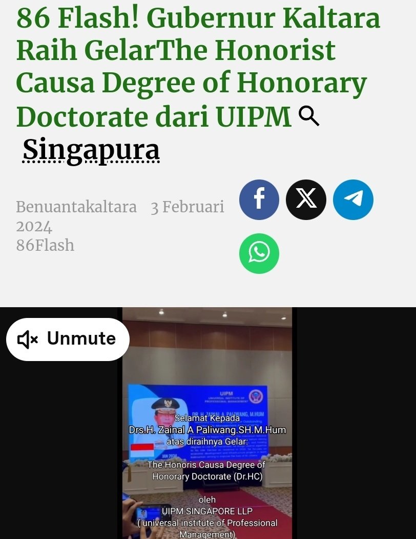 Ternyata honoris causa-nya memang diproduksi massal. Bisa jadi negara penerbitnya tinggal pilih sesuai menu. Selain Thailand bisa juga Singapura, bahkan bisa Amerika. Bagi yang berminat silakan ke toko grosir terdekat!