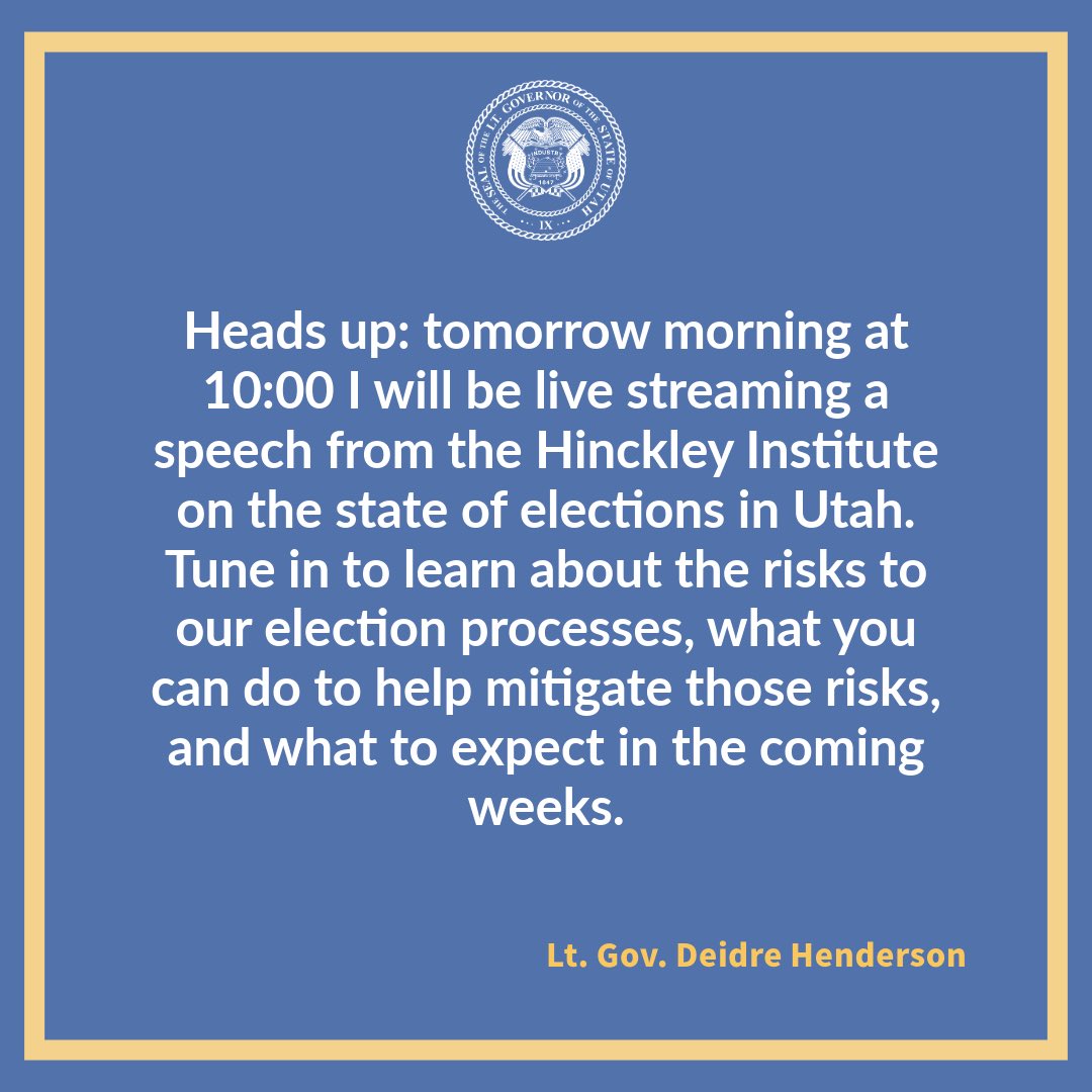 Make sure to tune in right here!