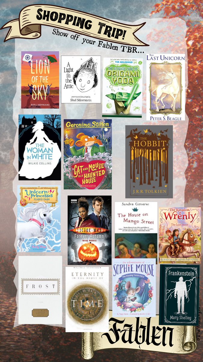 #FablenReadathon TBR 😊