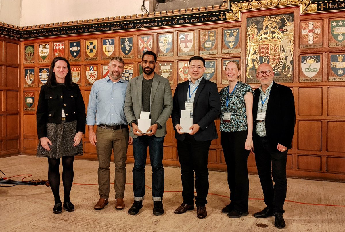 Dr. Karl Lewis and Dr. Chao Liu the Patricia and David Dempster Rising Star Awardee, we are proud of you our future bone leaders 💪💪 #ISBM2024