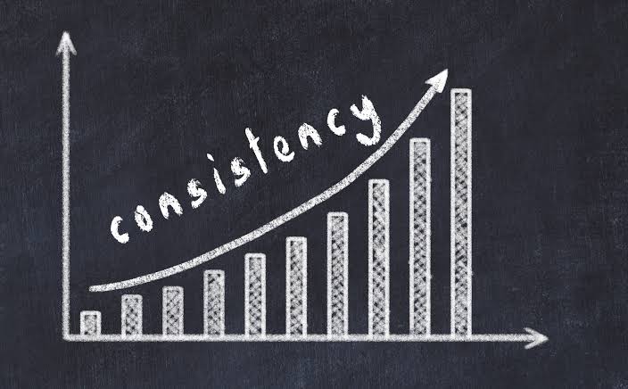 Consistency transforms an average person to an extraordinary person.