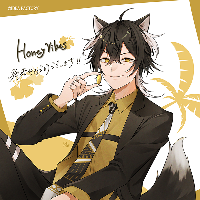HoneyV_otome's tweet photo. 【発売記念イラスト】
グラフィック：シ乃氏より、エリヤのイラストを頂きました！
素敵なイラストをありがとうございます！

#ハニヴ https://t.co/ugzOxLOeyW