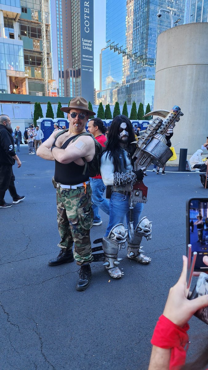 ECollectin's tweet photo. Soooooo @_SgtSlaughter will be at #NYCC this year. This is huge for me....I hope I have the right thing ro wear. #WOW definitely visiting @MajorBendies Friday https://t.co/1z7Sw8FlH2