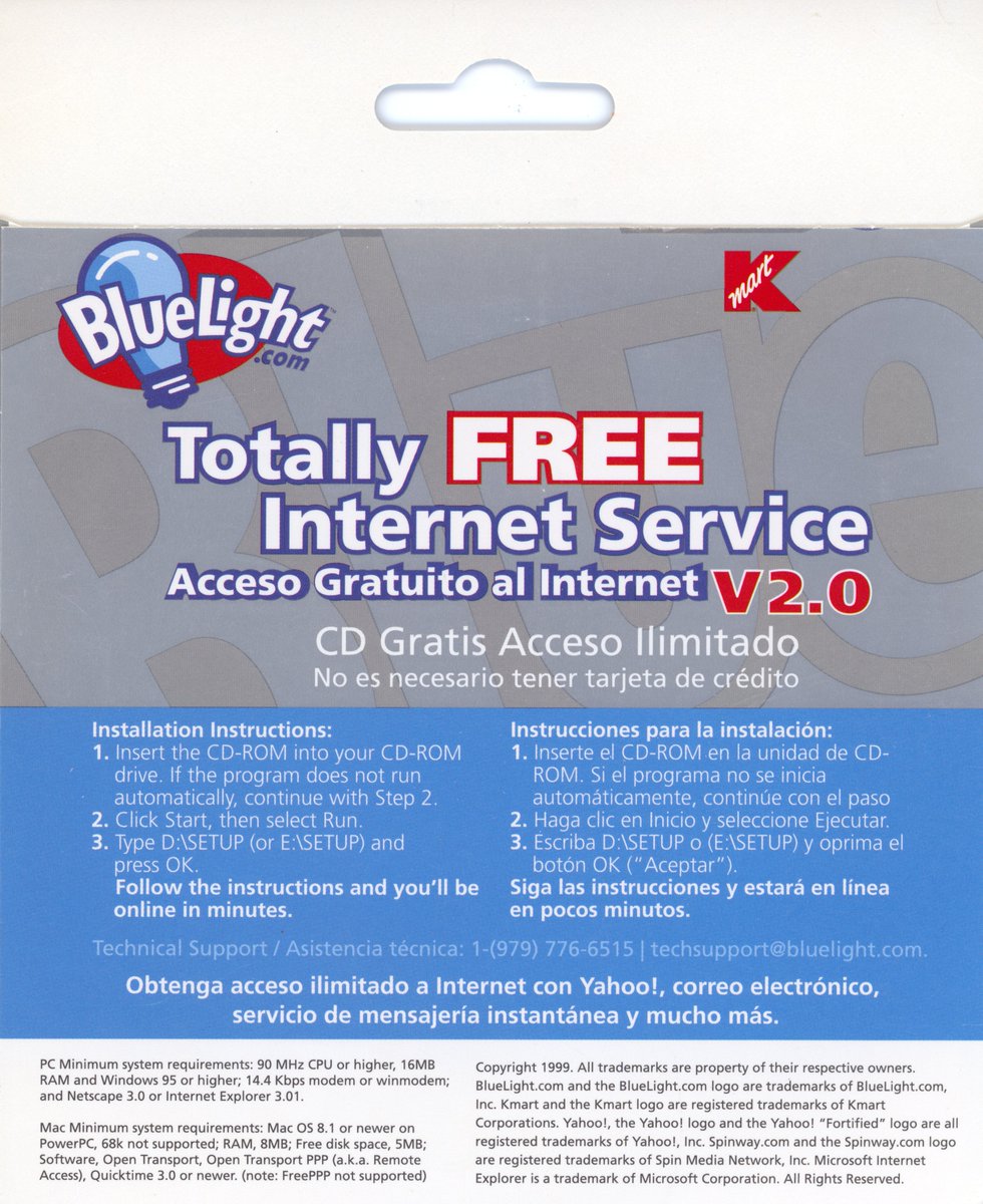 73sand88s's tweet photo. Did you know that KMart was an ISP through https://t.co/k26sk67dFT? https://t.co/uzfjNsLTW0