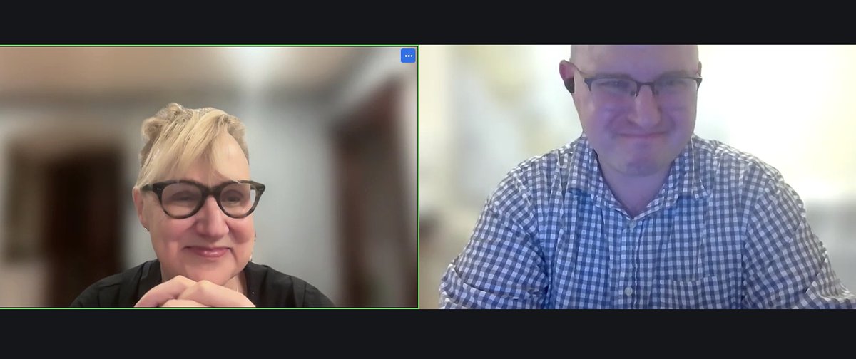 Huge thank you to Dr. Michele Heisler (Medical Director) &amp; Michael Payne (Deputy Director of Advocacy) for coming to talk to us tonight about PHR’s studies on the dangers of abortion bans. 👏

<a href="/MicheleHeisler/">Michele Heisler MD MPA</a> <a href="/MichaelBPayne/">Michael Payne</a> <a href="/P4HR/">Physicians for Human Rights</a> 

Read all about it at phr.org 🗞️