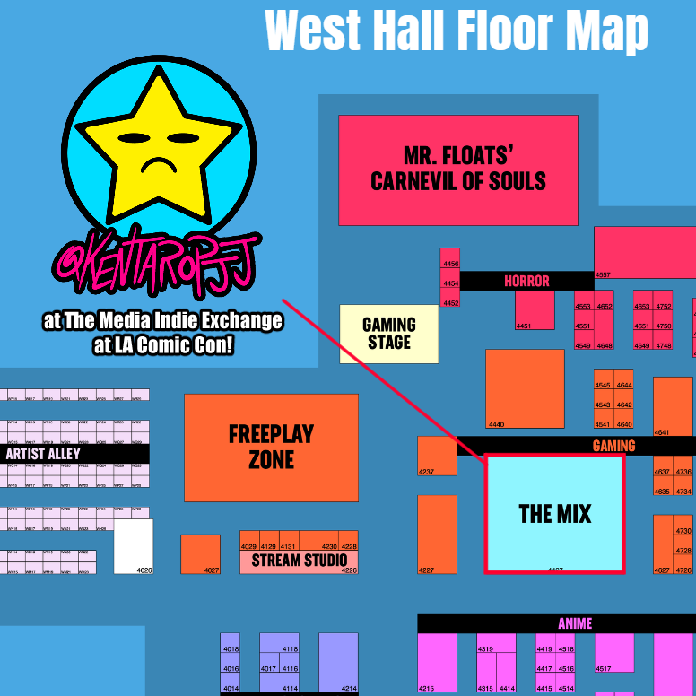 I'll be boothing at LA Comic Con this weekend at the @indieexchange ! Lots of cool peeps and groups here in The MIX! Come by and hang out! 