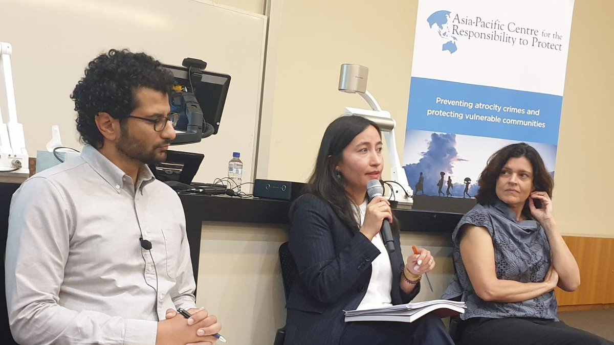 APR2P Centre (@apr2p) on Twitter photo Talking universal jurisdiction and accountability, crimes against humanity treaty, and gender apartheid, <a href="/APR2P/">APR2P Centre</a> honoured to host Sareta Ashraph, Ahmad Soliman and Azadah Raz Mohammed along with our partners -Justice and Accountability Network Australia JANA #endgenderapartheid Talking universal jurisdiction and accountability, crimes against humanity treaty, and gender apartheid, <a href="/APR2P/">APR2P Centre</a> honoured to host Sareta Ashraph, Ahmad Soliman and Azadah Raz Mohammed along with our partners -Justice and Accountability Network Australia JANA #endgenderapartheid