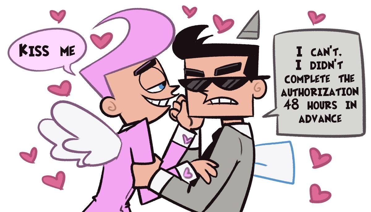 RosaToons's tweet photo. No permission, no kiss

#fairlyoddParentsFanart #FairlyOddParents #BusinessLove #PixieLove #Sanderson #Cupid https://t.co/9KUTLncnFY