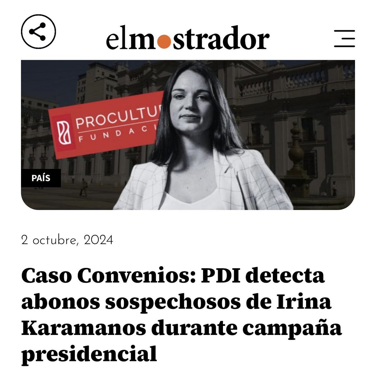 Camila Flores Oporto 🇨🇱 tweet media