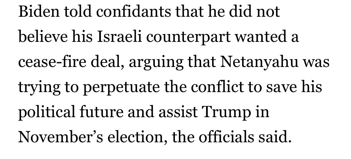 Imagine believing this and still not doing anything to stop him. History will be unforgiving to Biden on this.