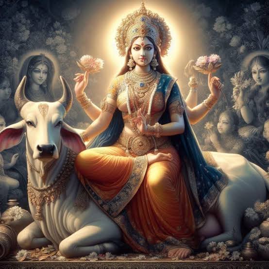 hgurjar573's tweet photo. माँ शैलपुत्री (माँ दुर्गा का प्रथम स्वरूप)

वन्दे वाञ्चितलाभाय चन्द्रार्धकृतशेखरं
वृषारूढ़ां शूलधरां शैलपुत्री यशस्विनीम् ॥

शारदीय #नवरात्रि के पावन अवसर पर मां दुर्गा की कृपा से आपको सुख समृद्धि वैभव और तरक्की हासिल हो।

🌹 जय माता दी 🌹🙏 https://t.co/UB4GOm2F3c
