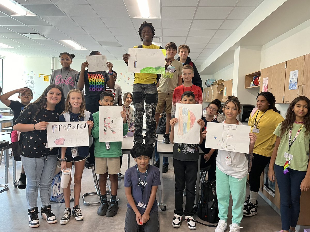 KMS kids love our custodians and the PRIDE they take in the school! #KMSCougarPride