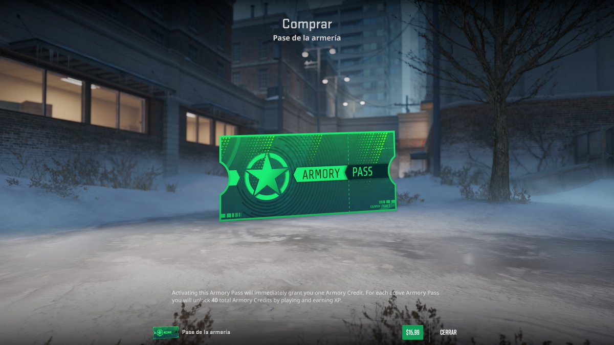 Bueno ya que se acordaron de updatear el juego, sorteo un Armory Pass.

Para participar:

- Seguirme a mi <a href="/josuk1ng/">José Hernández</a>  y a <a href="/Jabbustore/">JabbuStore</a> 
- Etiquetar a 2 amigos
- RT &amp; MG

El ganador lo doy el sábado a la noche, les solicitaré el tradelink para poder enviarlo cuando sea tradeable.