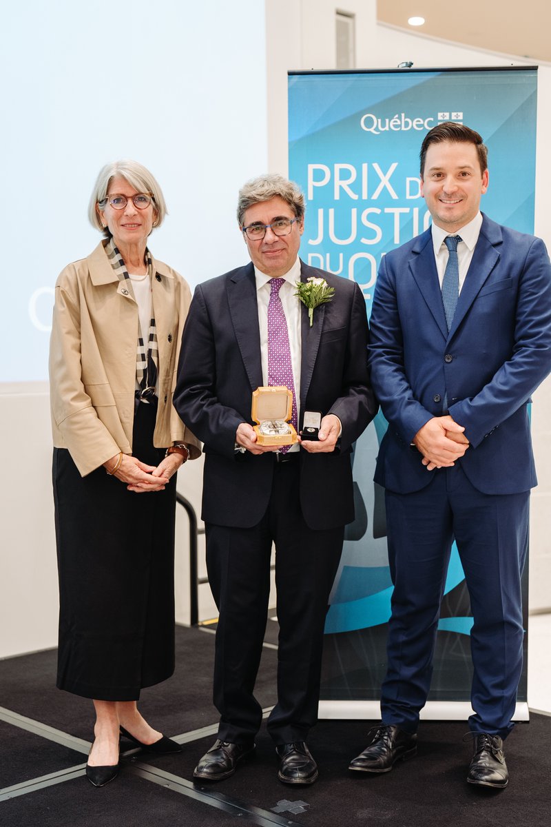 🔥🏆Pierre Noreau reçoit le Prix de la justice👏👏
crdp.umontreal.ca/nouvelles/2024…