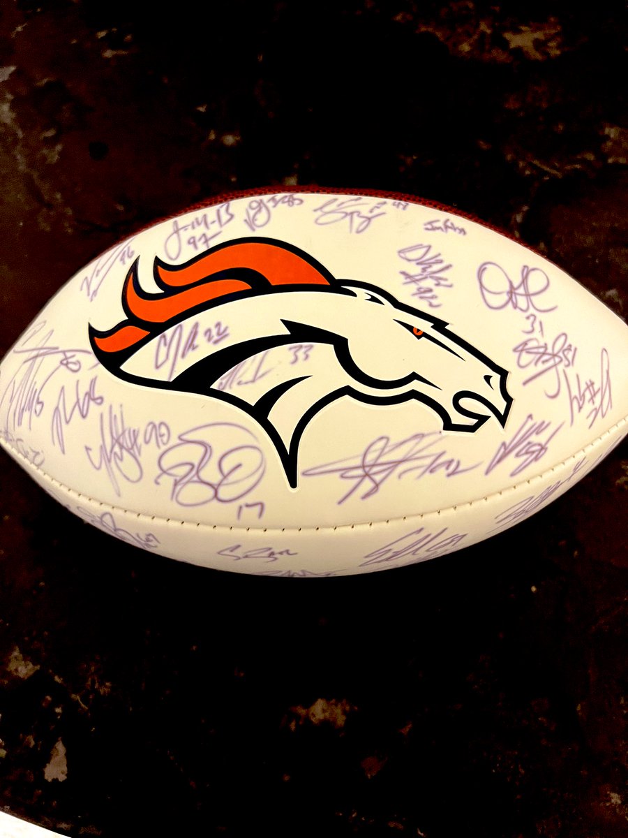 FULL TEAM SIGNED SUPERBOWL 50 FOOTBALL GIVEAWAY!!

Alright fam, I am giving away this football that has every autograph including Peyton Manning from 2015 to promote my new podcast. 

In 48 hours I will use a 3rd party service to randomly select a winner. 

RULES TO ENTER:
1.
