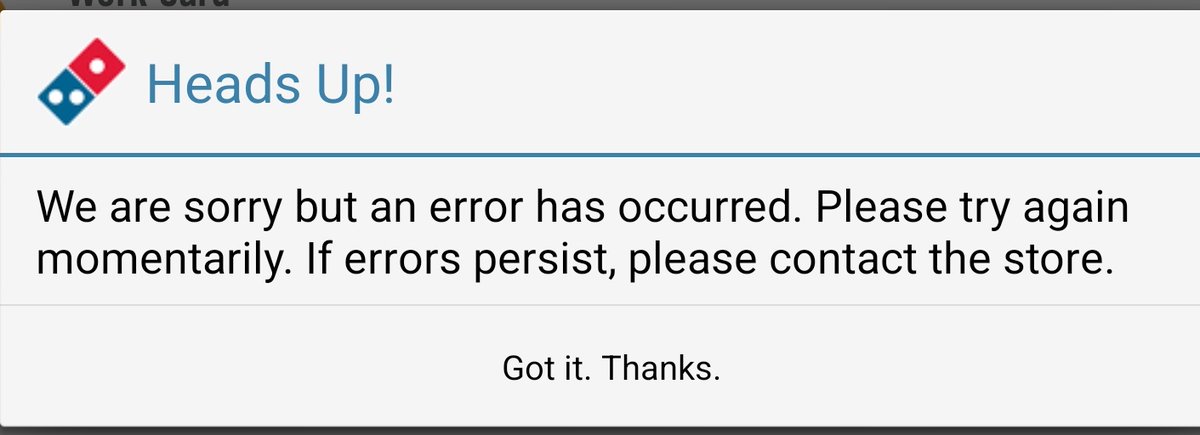 yourface17's tweet photo. @dominos Please let me know how you're going to make it right. https://t.co/4LJeZQsOGX