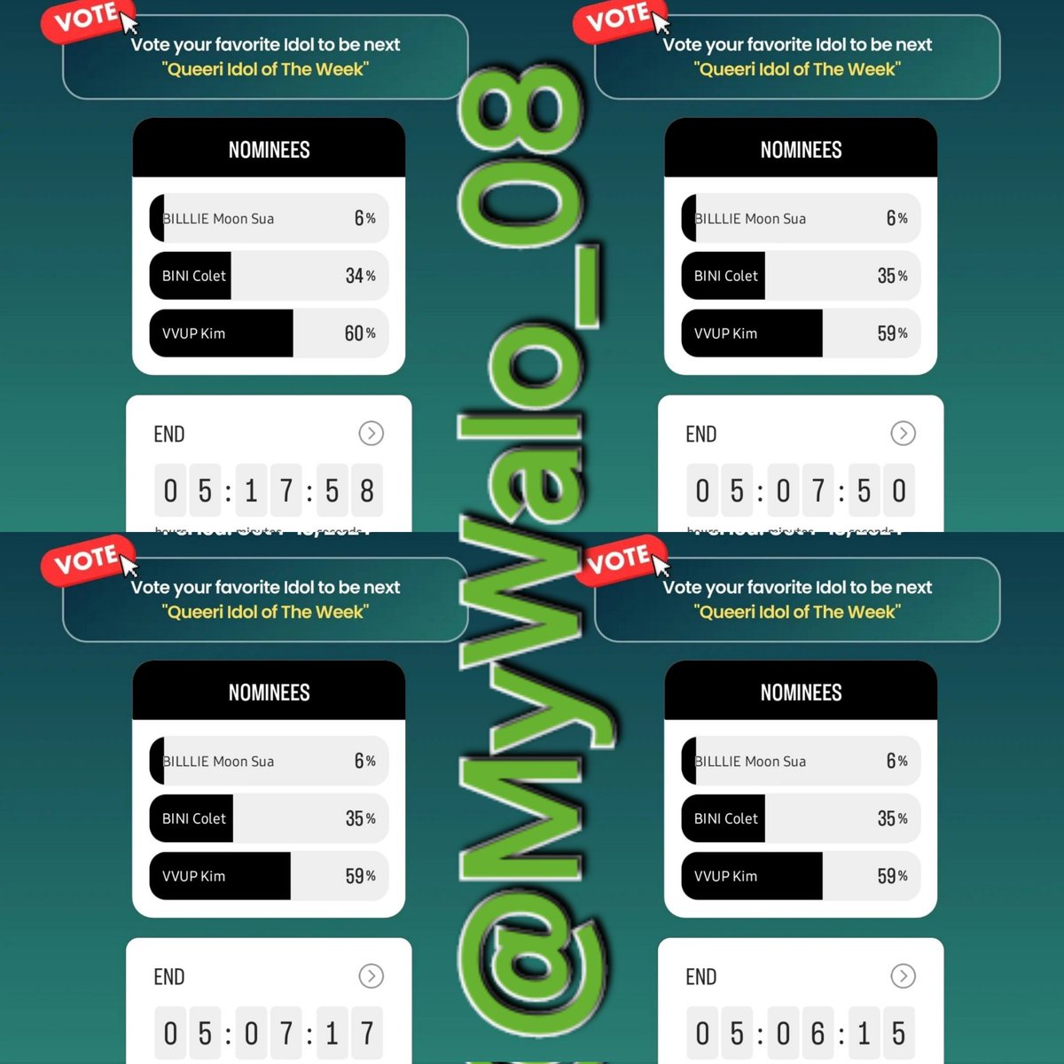 MyWalo_08's tweet photo. Palambing naman pa vote naman si Colet. nasa IG story nila  https://t.co/c6CQUdBgHr https://t.co/EHF8NUWgjr