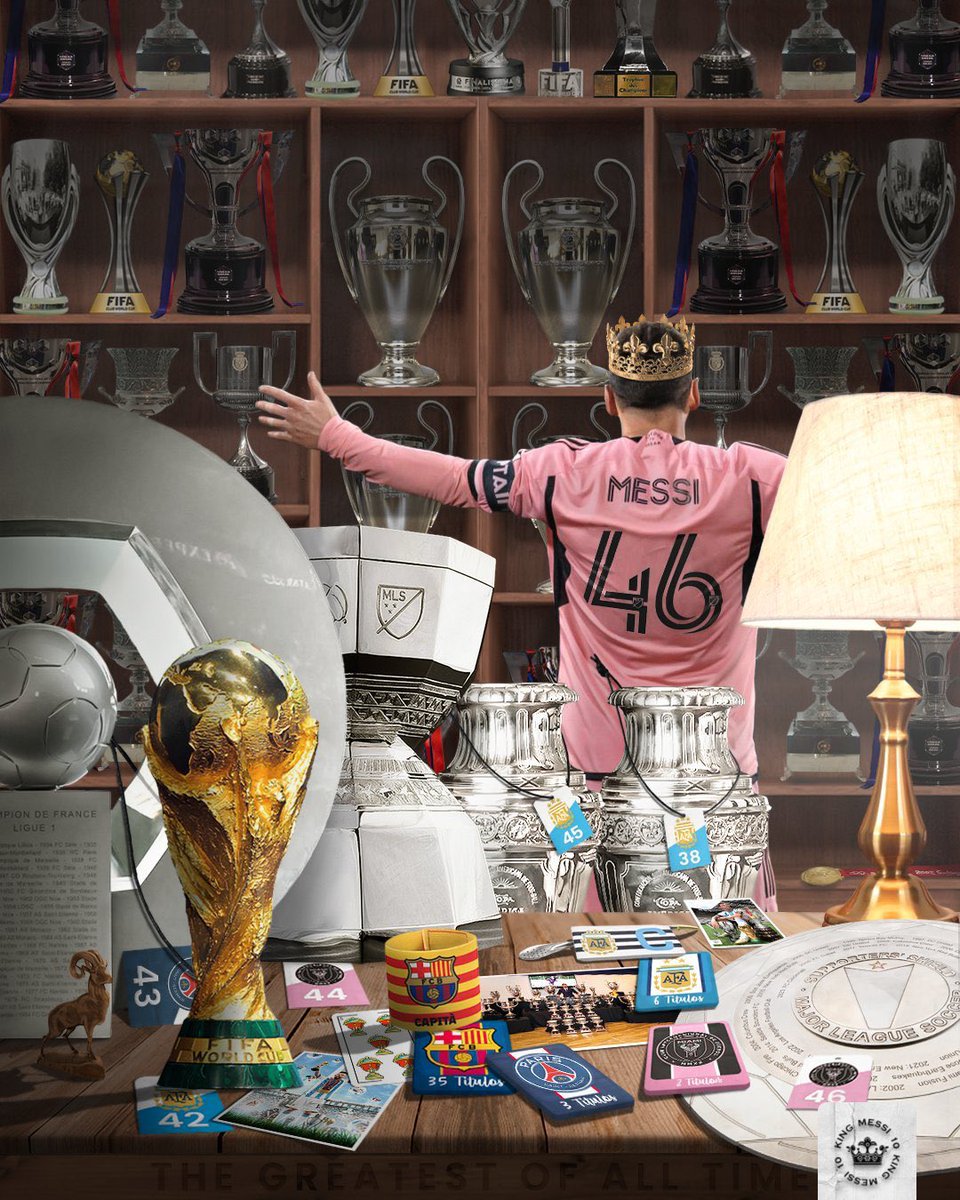 قبل قدوم ليو لـ انتر ميامي كان الفريق في المركز الأخير في أمريكا وكان ينافس على الهبوط.

ماذا حدث منذ قدوم ميسي؟

تحقيق كأس الدوريات ✅
الوصول لنهائي كأس امريكا ✅
التأهل لبطولة دوري الكونكاكاف ✅
تحقيق درع المشجعين ✅

معجزة كرة القدم .. مغناطيس البطولات ليو 🥶