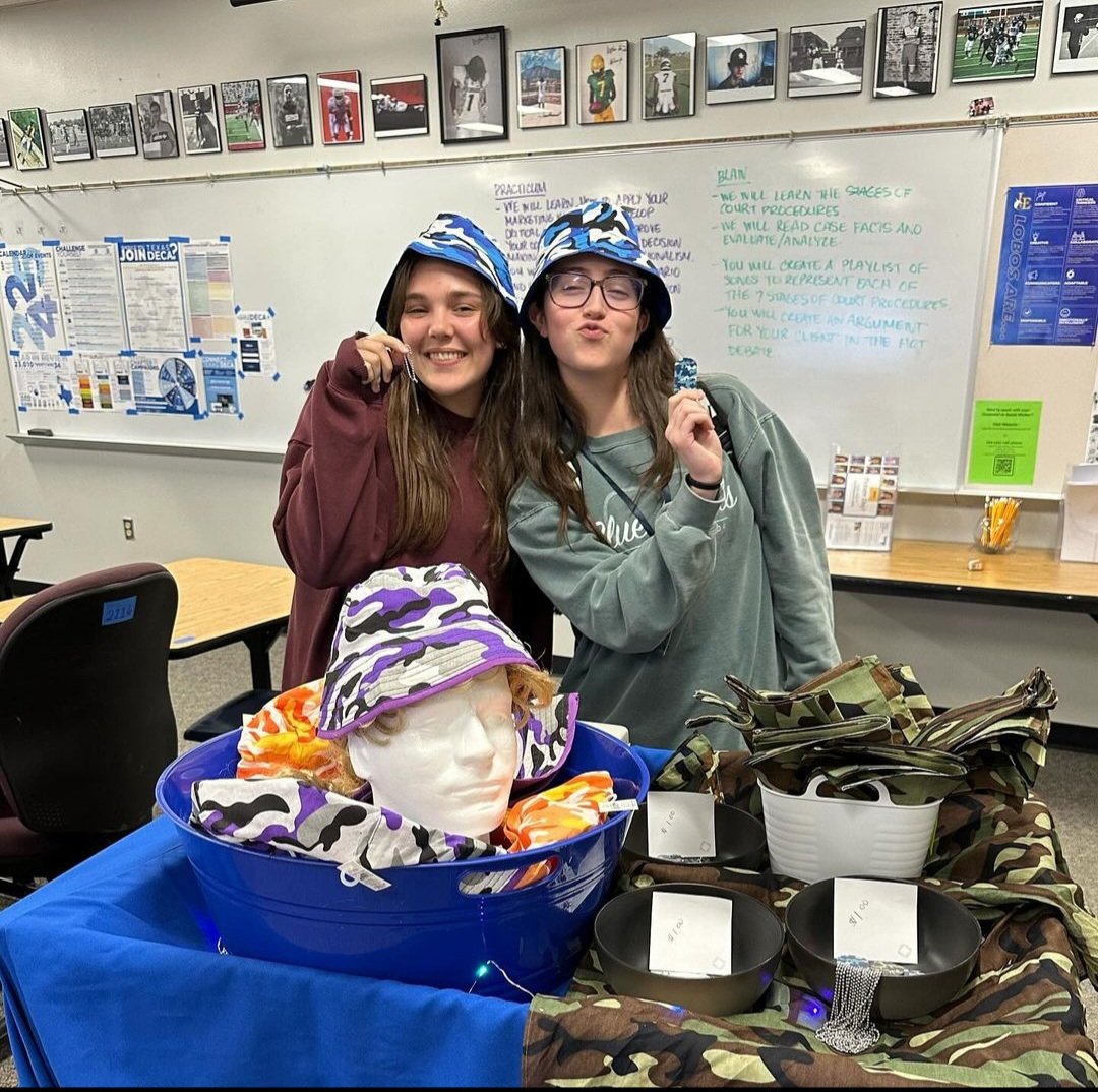 LE_DECA's tweet image. We got our Twitter page back up and running! So here are a couple of post from or day one of the SBE challenge and Day 2!!
With our camo gear being our best seller and us showing appreciation towards our customers!!
#DECASBEWeek #decainc
#txdeca12 #texasdeca