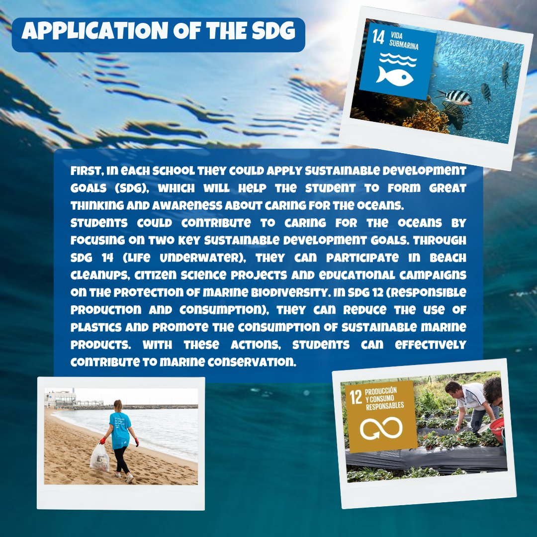 LetSaveOurOcean's tweet photo. 🌊 For a healthier ocean 🌍

Our oceans are vital to life on Earth and are in serious danger. Pollution and climate change threaten its balance. It is essential to act responsibly and take care of this invaluable resource. Let's protect our oceans! 🐟💙 https://t.co/8lk3fFBtJF