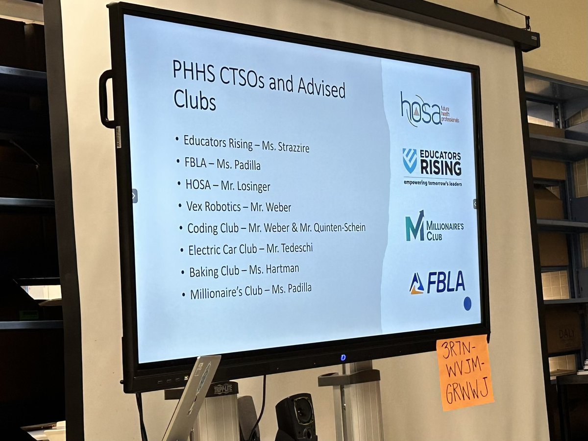 MiVidaMParham's tweet photo. Thanks @Hall_Pride for the @CTE_BaltCoPS site visit today. Student and teacher engagement is amazing. Kudos to the continued efforts of Ms. Kuhn and @AbbeyECampbell on the increased focus on student #SuccessAfterBCPS. #BCPSCTE https://t.co/6ODTmKXh1J