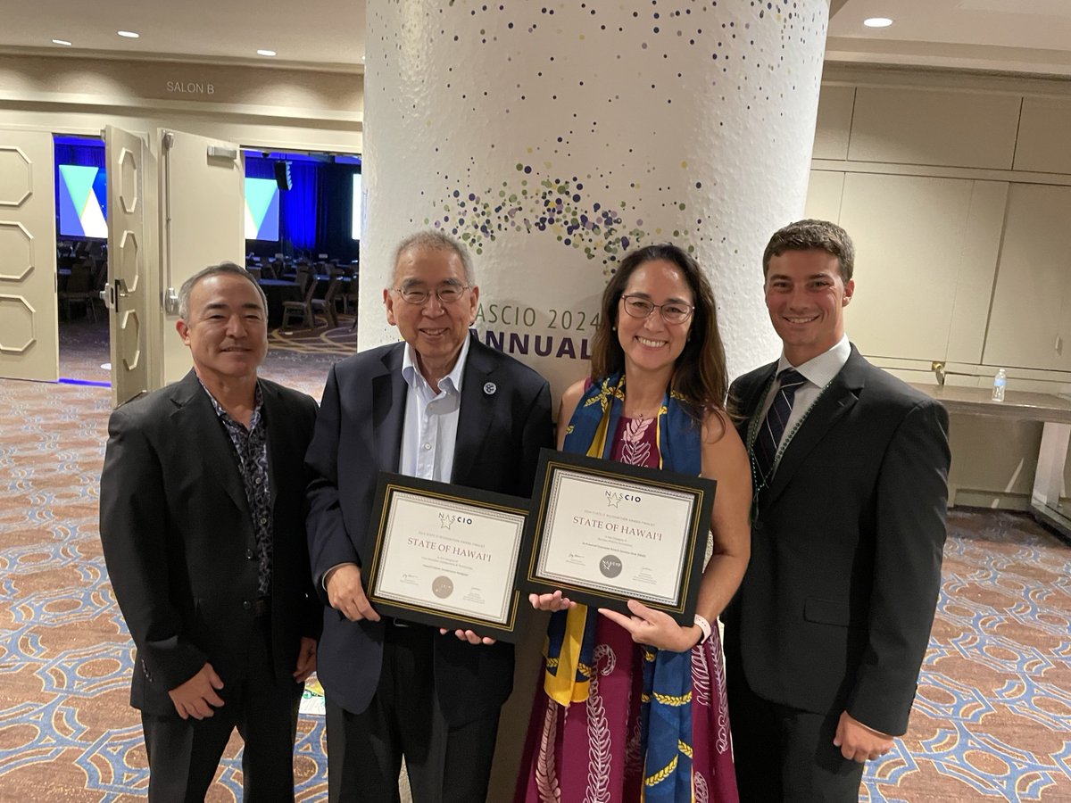 For the second consecutive time, the state of Hawaiʻi has been ranked among the top states for IT practices receiving an overall grade of A- in the Center for Digital Government’s (CDG) 2024 Digital States Survey. ets.hawaii.gov/hawai%ca%bbi-r…