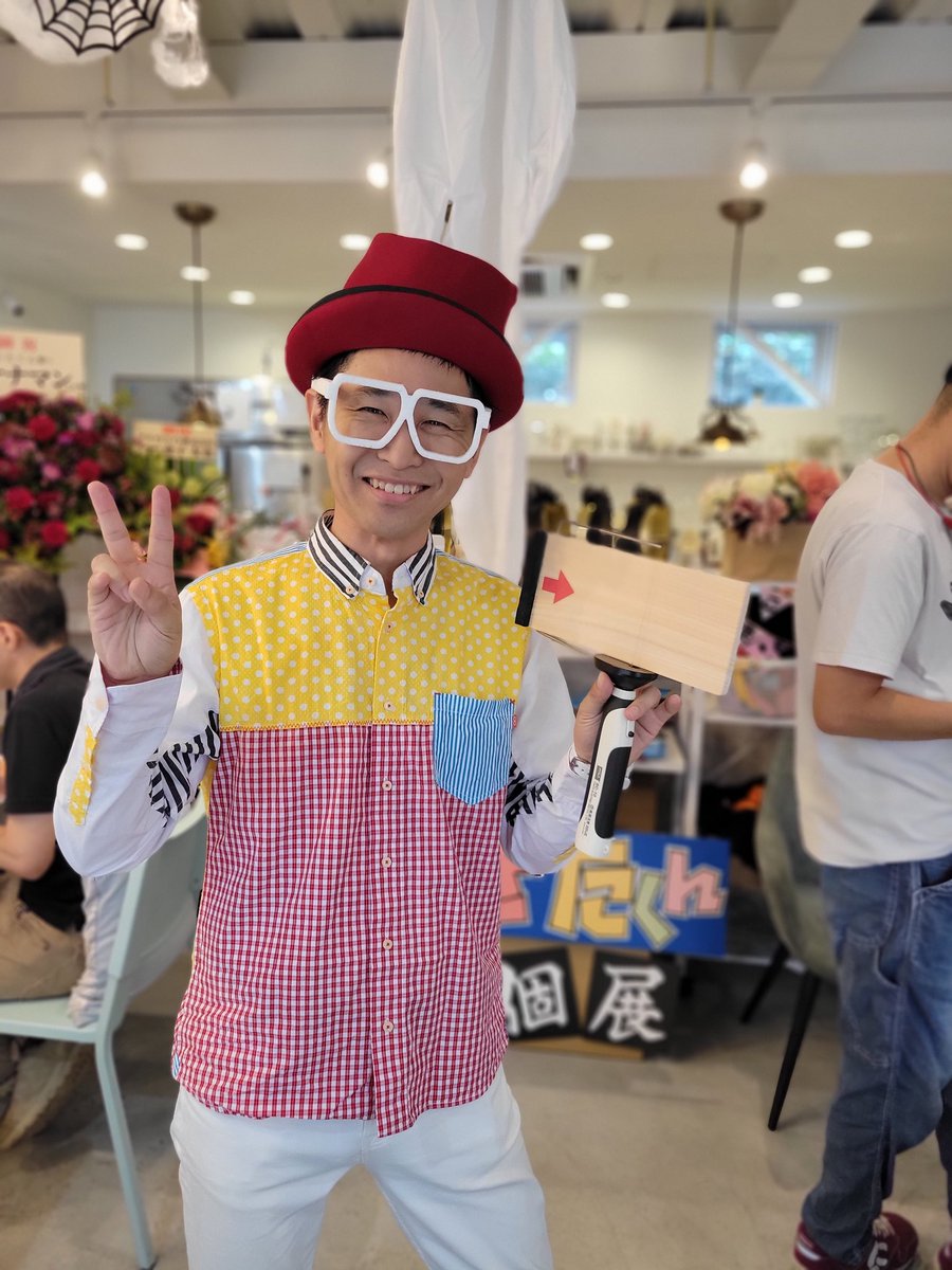 Sato_satodai's tweet photo. 【できたくん個展】
◆日程◆2024年10月3日（木）～10月6日(日)
　　　※3日～4日はできたくん常駐
　　　※5日～6日は作品展示のみ

◆場所◆ホワイトステラ（港区西麻布3-1-14 六本木フォレストビル1階）
https://t.co/eyyPOzLBlr

◆時間◆11時～20時（Lo19時30分） https://t.co/lkQ3C45MUZ