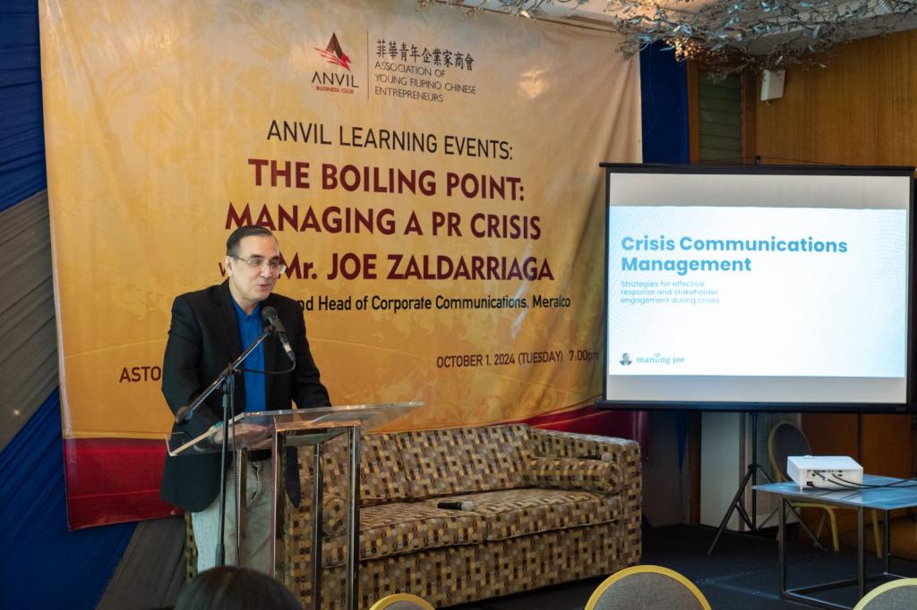 Meralco Vice President and Head of Corporate Communications Joe R. Zaldarriaga imparted his knowledge on brand reputation management during a seminar organized by The Anvil Business Club.

Know more: businessmirror.com.ph/2024/10/02/mer…