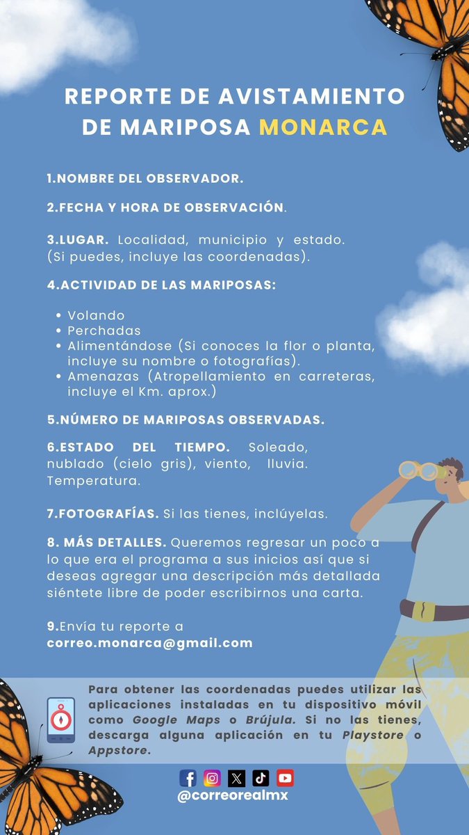 🚨𝐍𝐎𝐓𝐈𝐂𝐈𝐀𝐒 𝐃𝐄 𝐔́𝐋𝐓𝐈𝐌𝐀 𝐇𝐎𝐑𝐀: YA LLEGARON LAS MARIPOSAS MONARCA A MÉXICO.🇲🇽 

Más información 👇👇