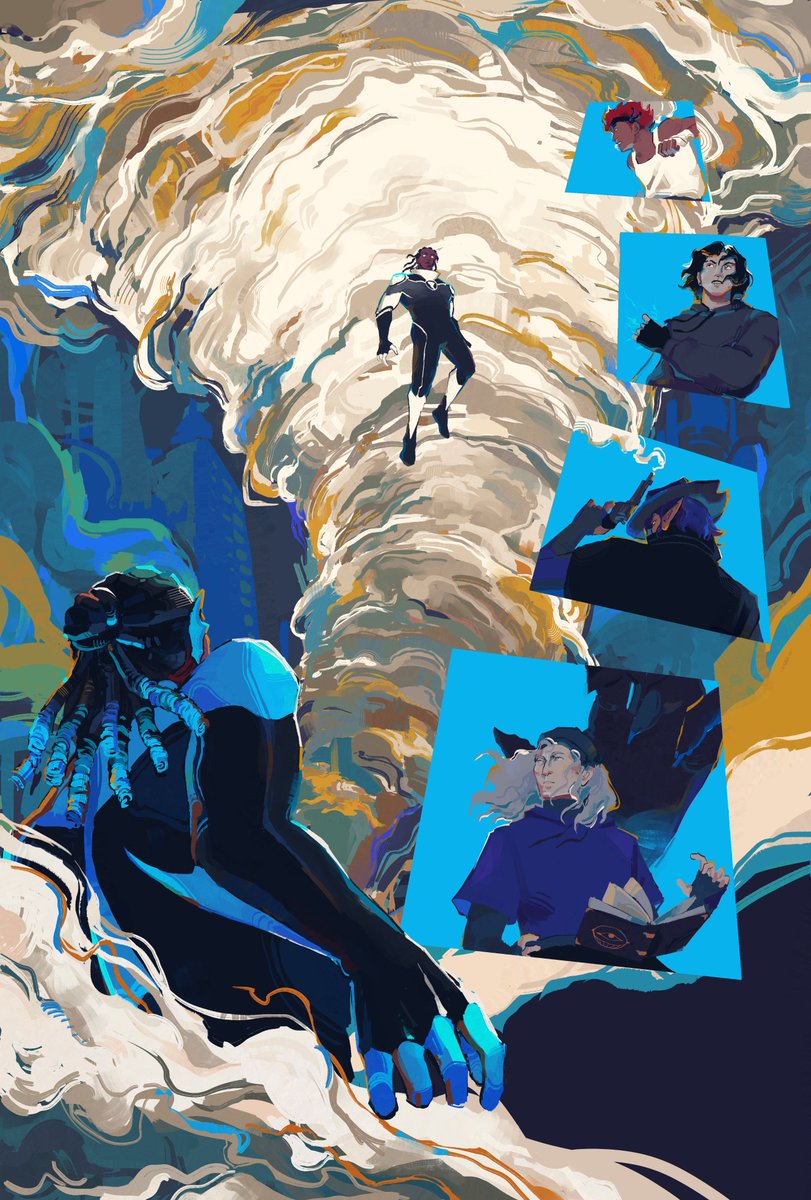 pseudokap's tweet photo. My (late) piece for the #PDFanZine !!
I was given the Whirlwind fight :) it was fun being able to fully render something again lol
#jrwifanart #primedefenders @PDFanzine https://t.co/flFhLmynQP