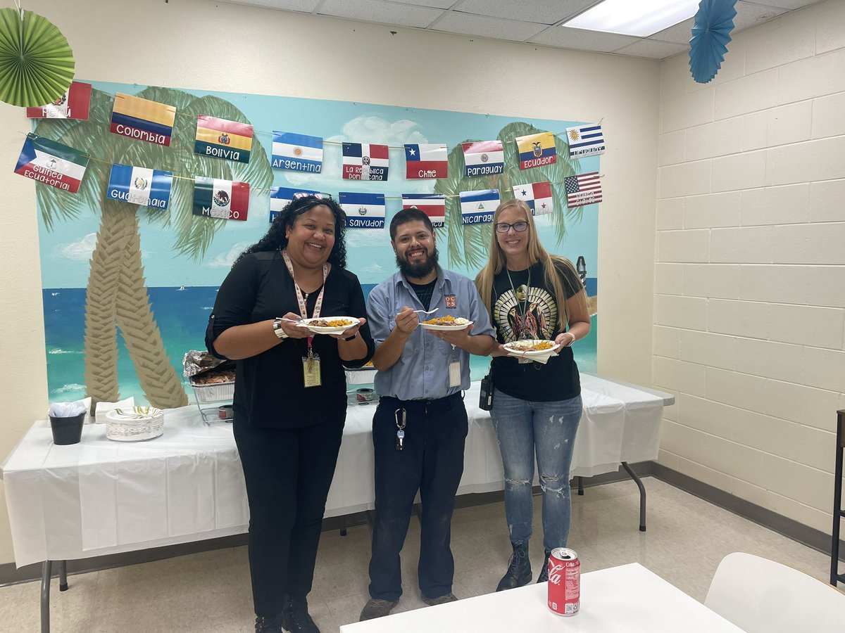 Avalon Elementary (@avalonelem_ocps) on Twitter photo We are thankful for our <a href="/OCPSFacilities/">OCPS Facilities</a> AC Tech, Ivan Castellano. After checking on our AC today, we invited him to take a quick break and enjoy some “arroz con gandules” and “lechón asao” with us during our Hispanic Heritage Month staffulty luncheon! <a href="/DrMLeftakis/">Meredith Leftakis</a> <a href="/DrRahim_Jones/">Dr. Rahim Jones</a> We are thankful for our <a href="/OCPSFacilities/">OCPS Facilities</a> AC Tech, Ivan Castellano. After checking on our AC today, we invited him to take a quick break and enjoy some “arroz con gandules” and “lechón asao” with us during our Hispanic Heritage Month staffulty luncheon! <a href="/DrMLeftakis/">Meredith Leftakis</a> <a href="/DrRahim_Jones/">Dr. Rahim Jones</a>