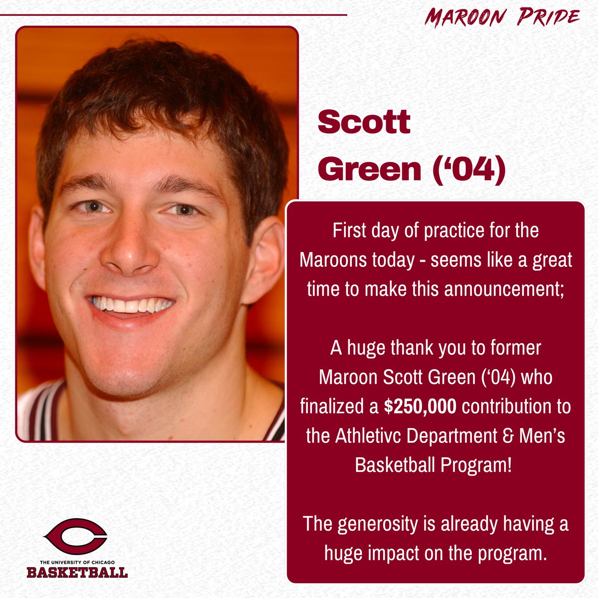 Exciting first day of practice for the Maroons! #MaroonPride